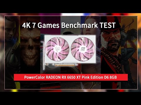 PowerColor 󵥿 RX 6650 XT Pink Edition D6 8GB