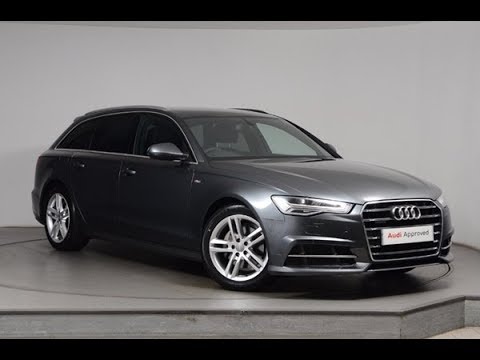 FA17DJJ AUDI A6 AVANT TDI QUATTRO S LINE GREY 2017, Nottingham Audi