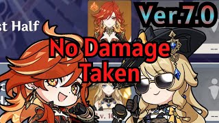 【原神】Ver.7.0 マーヴィカ＆ナヴィアの両単騎で螺旋12層 星9クリア/ Ver.7.0 Spiral Abyss Floor 12 Mavuika ＆ Navia Solo