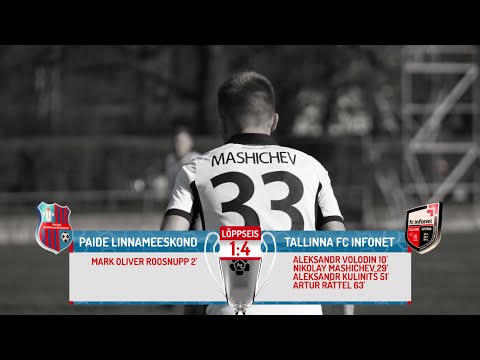 15. voor 2015: Paide Linnameeskond - Tallinna FC Infonet 1:4  (1:2)