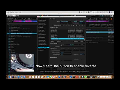 How to map CDJ2000 Reverse on Traktor Pro 3