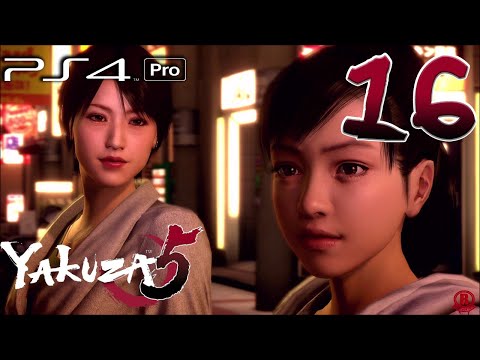 Yakuza 5 HD Remaster (PS4 PRO) Gameplay Walkthrough PT 16 - (Haruka Sawamura) Ch.2: Hope Lives On