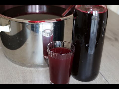 Domaći sok od kupine I Bez konzervansa