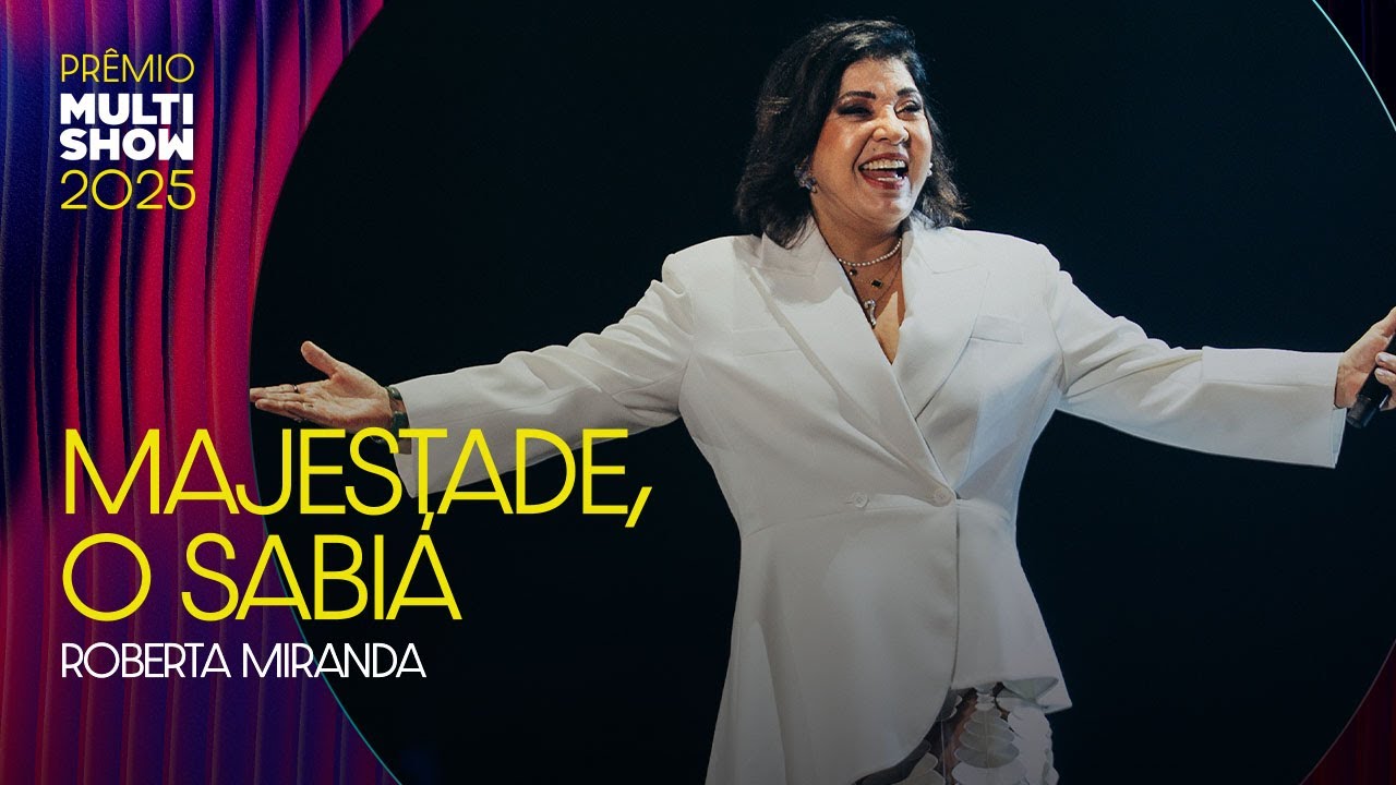 Roberta Miranda canta Majestade, o Sabiá | Prêmio Multishow 2025