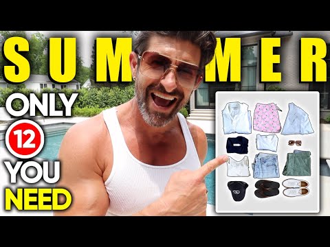 The ONLY 12 Items Men Need For The PERFECT Summer Wardrobe