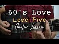 60's Love Guitar Lesson | LEVEL FIVE | AL's Music Mansion