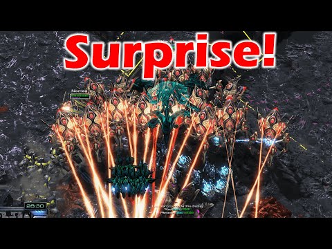 The Best Pro Selendis Surprise Attack!  Kerrigan Survival Starcraft 2 custom games