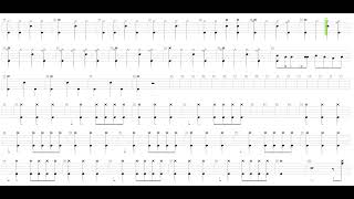 This Isn&#39;t What We Meant + Savatage + Drum only + Drum tab