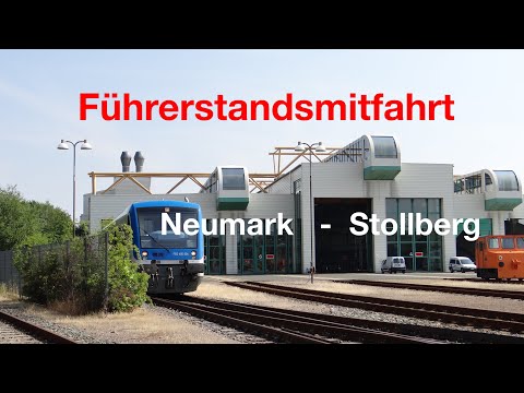 Führerstandsmitfahrt Neumark - Stollberg (Sachs)
