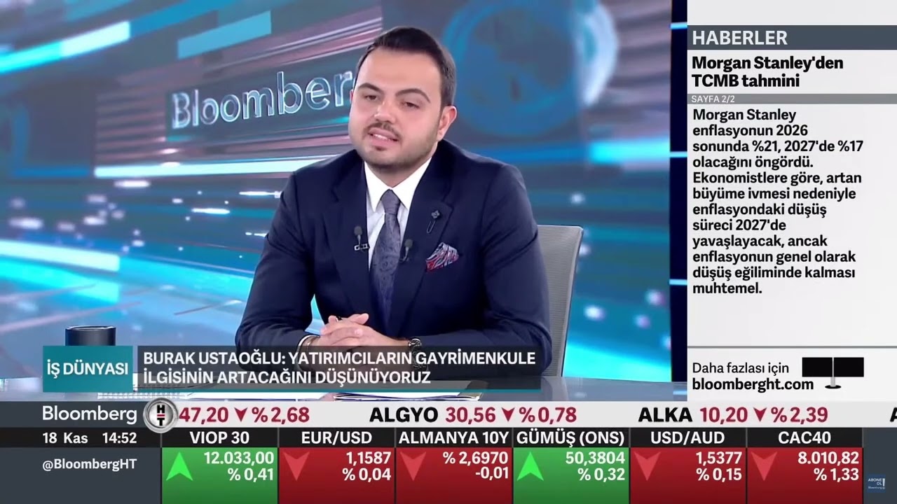 BloombergHT Burak Ustaoğlu