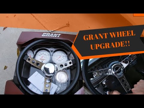 HOW TO INSTALL GRANT STEERING WHEEL!!!