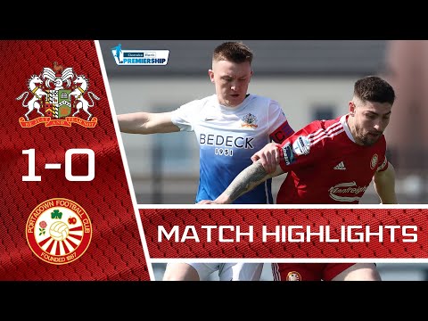 Glenavon 1 - 0 Portadown | Danske Bank Premiership | 23/04/22