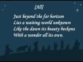 Lotr - The Road goes on. Lyrics 
