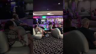 Cruising After Dark | MSC Divina | Black & White Lounge