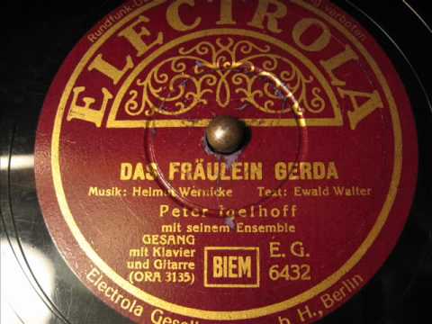 Peter Igelhoff - Das Fräulein Gerda