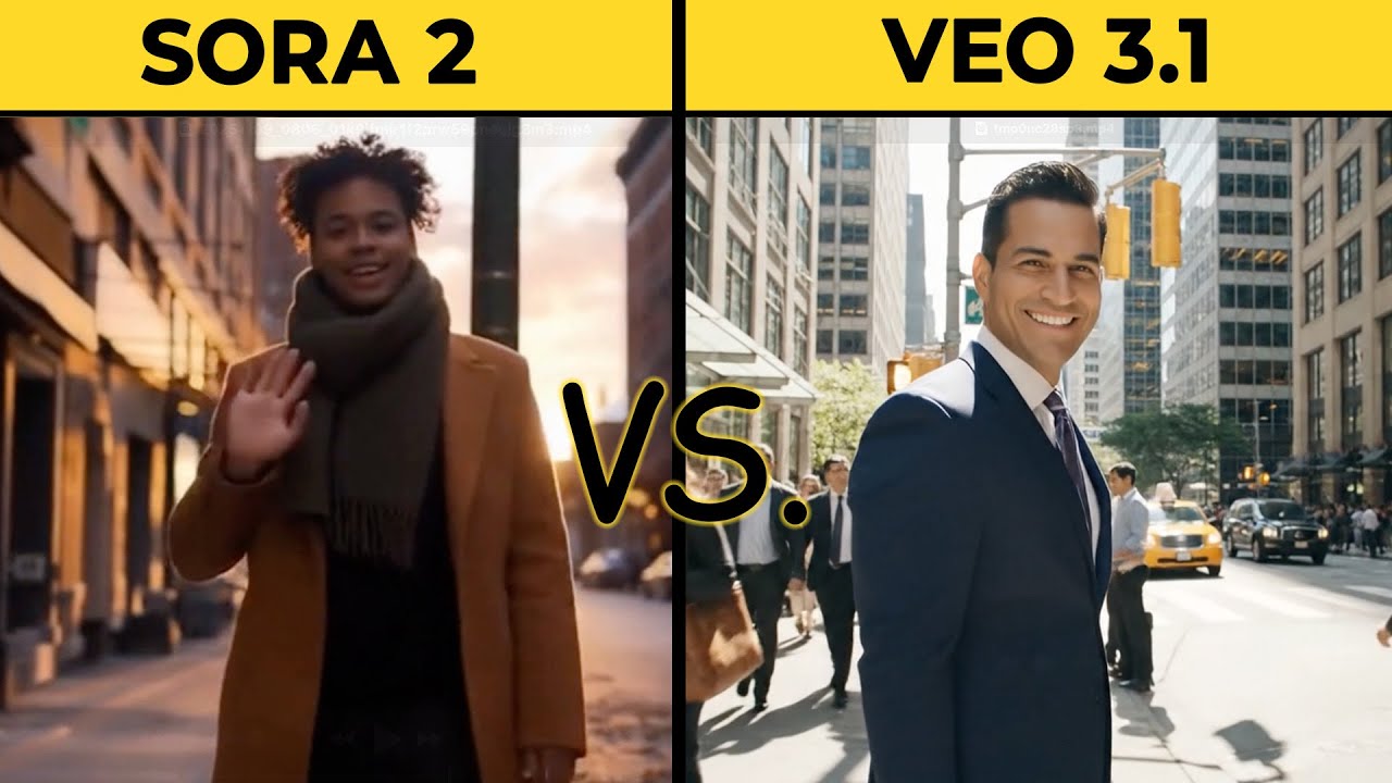 Sora 2 vs Veo 3.1: ultimate AI video showdown (tested)