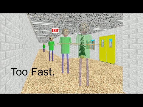 How fast will Baldi get in endless mode?