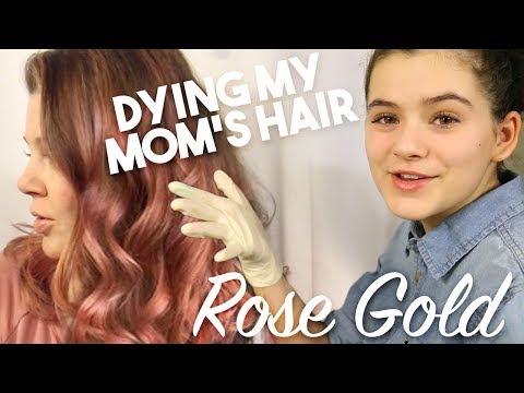 How to Dye Your Hair ROSE GOLD! Using Overtone DIY...