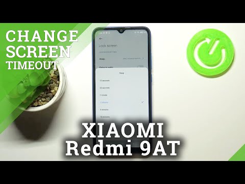 How to Set Screen Timeout in XIAOMI Redmi 9AT – Change Timeout Options