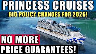 Princess Cruises BIG Changes Explained | Deposits, Insurance & Best Price Guarantee ENDS