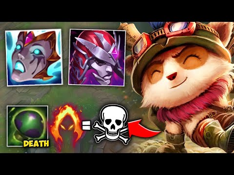I played Teemo and covered the map with Deadly Shrooms