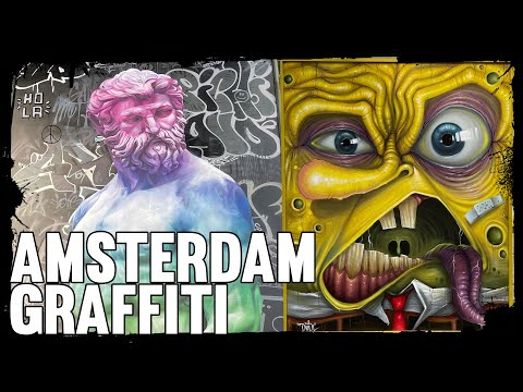 Amsterdam Graffiti - The STRAAT - Street Art and Graffiti Museum Highlights