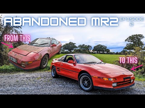 Thumbnail for Abandoned MR2 Episode 2 - Week One Of Restoring This JDM Legend Back To It's Former Glory by Toyota MR2, Toyota