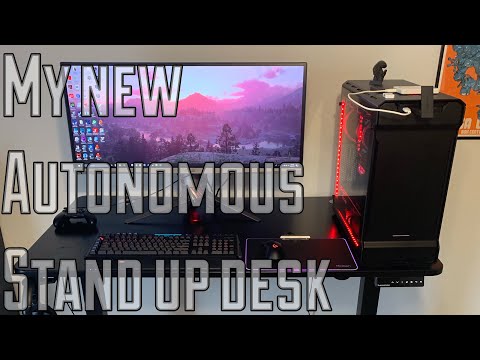 New Stand Up Desk, Logitech G910 Keynote and Gaming Chair!