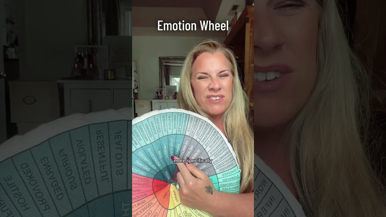 ❤️ She/Her understanding the emotion wheel and how to identify our emotions through our feelings so