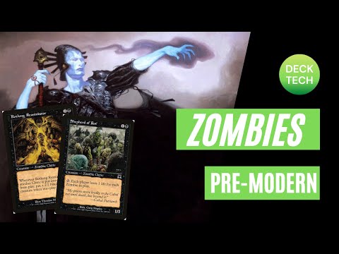 PREMODERN MTG: ZOMBIES: Deck Tech