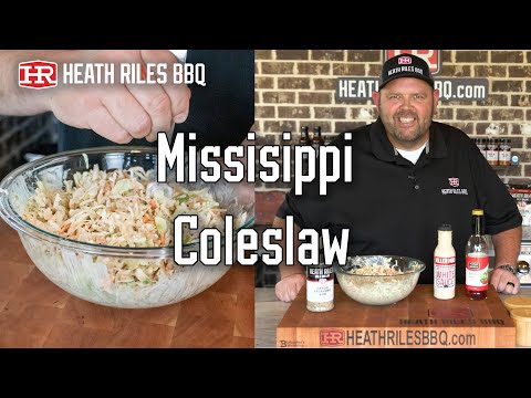 The BEST Mississippi Coleslaw Recipe | Heath Riles BBQ