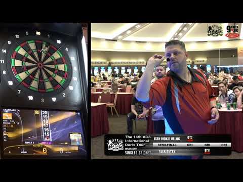 The 14th ADA International Darts Tour - SINGLES CRICKET Division 1 - Semi Final