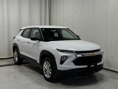 2024 Chevrolet TrailBlazer AWD 4dr LS in White for sale at Park Mazda in Sherwood Park, AB