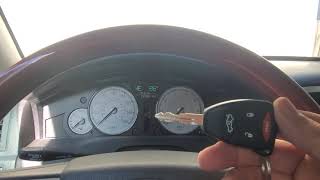 06 Chrysler 300c fob works but immobilizer won