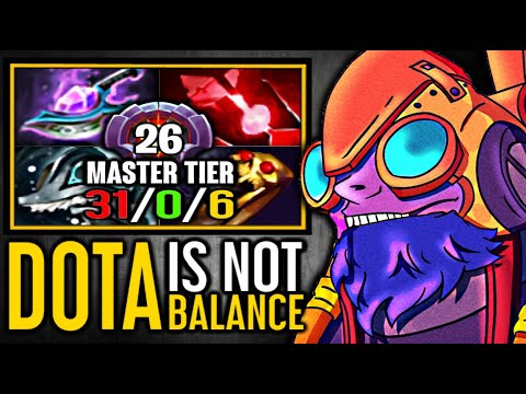 OMG!! Dota LIE to us! TINKER Master Tier Put a show O Death 31 kills.  Dota 2 7.28c Tinker Gameplay.