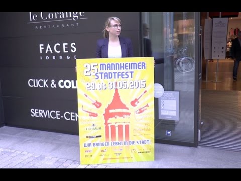 Mannheimer Stadtfest lockt mit viel Unterhaltung und Musik vom 29.  bis 31.  Mai 2015