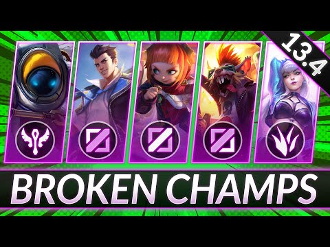 3 BROKEN Champions for EVERY ROLE in Patch 13.4 - CHAMPS to MAIN for FREE LP - LoL Guide