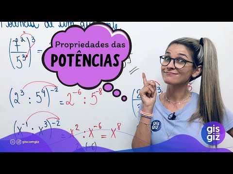 PROPRIEDADES das POTÊNCIAS \Prof. Gis/