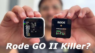 LENSGO 348C Wireless Mic Review 2021 - It has EXTERNAL Recording! (Comparisons with the Rode GO II)