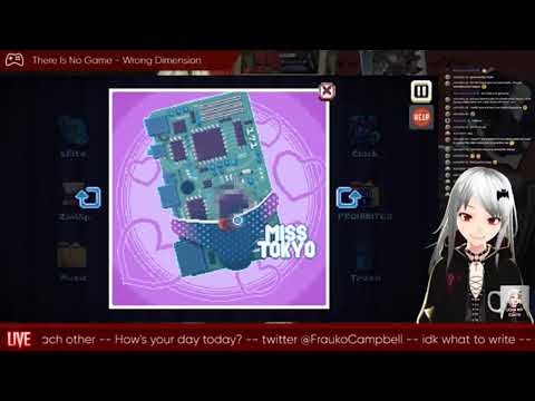 Frauko reaction to Miss Tokyo Rub Rub(There Is No Game: Wrong Dimension)