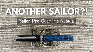 I did not plan to buy this pen // Sailor Pro Gear Iris Nebula #newpenday