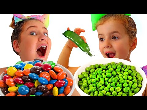 Ruby and Bonnie Learn to Eat Healthy Food - Funny Kids Video