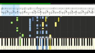 Aerosmith - On the road again [Piano Tutorial] Synthesia