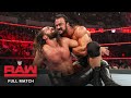 FULL MATCH Seth Rollins Vs Drew McIntyre Raw January 21 2019