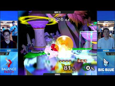 NGPU 33 SSBM - Klaps (C. Falcon) vs. dudutsai (Jigglypuff) - Melee Ladder