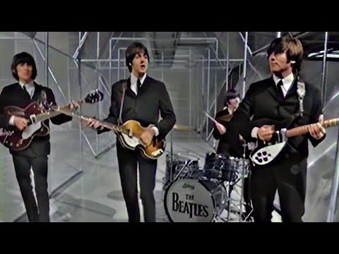 The Beatles - Day Tripper (Music Video) [COLORIZED}