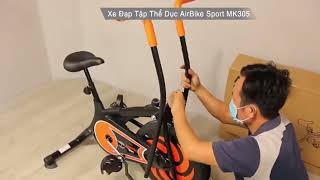 Lợi ích của việc sử dụng Xe đạp tập thể dục tại nhà Airbike Sports MK-305