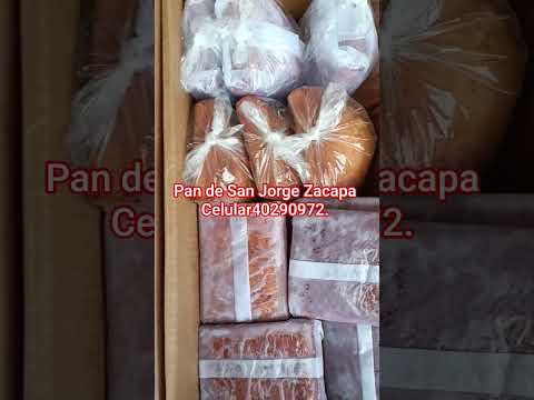 Pan de San Jorge Zacapa. Ch'orti' Pan Artesanal. En Río Dulce #celular40290972