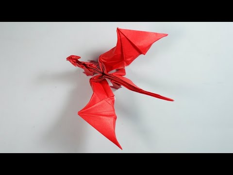 Origami Dragon 8.0 Tutorial (Intermediate Difficulty) | Henry Pham