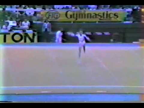 2nd T ROM Simona Renciu FX - 1983 World Gymnastics Championships 9.650 Partial